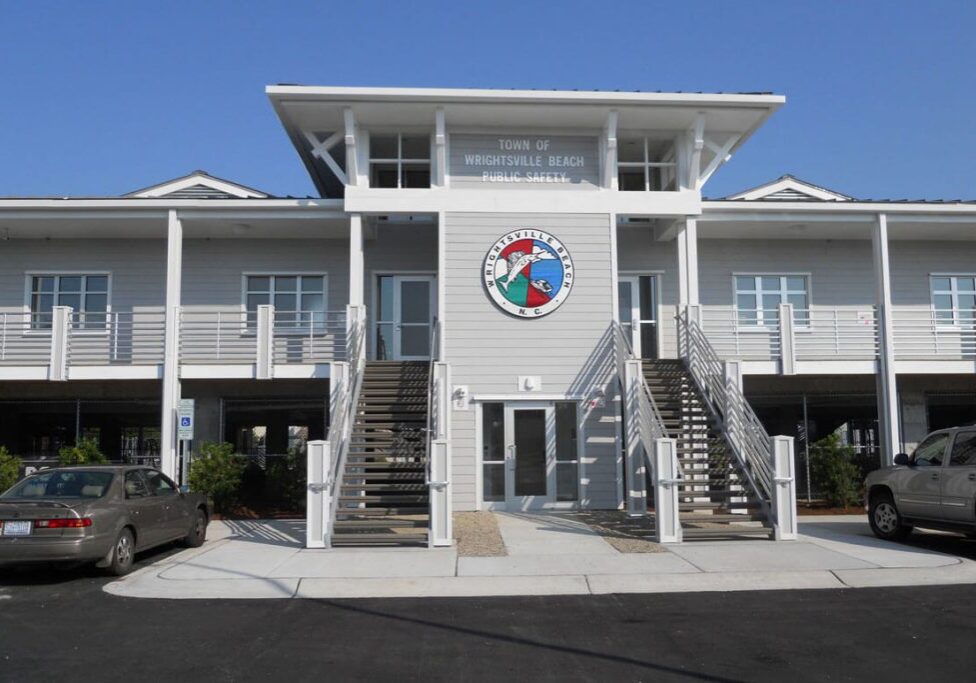 Wrightsville Beach Public Safety construction by Resolute Building Cpmany